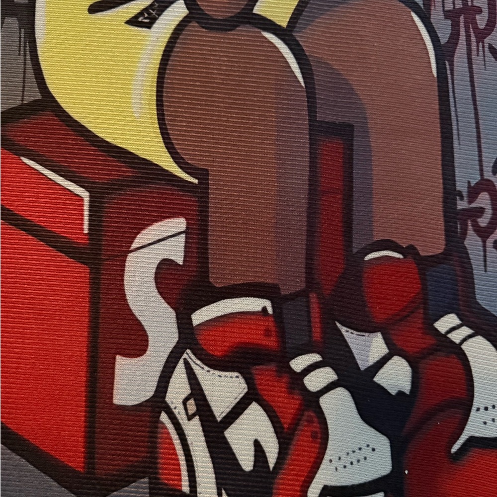 New KAWS Colorful Designer-Inspired Art Rug Poster 2ft 7in Long x 1ft 6in Wide - Picture 7 of 8